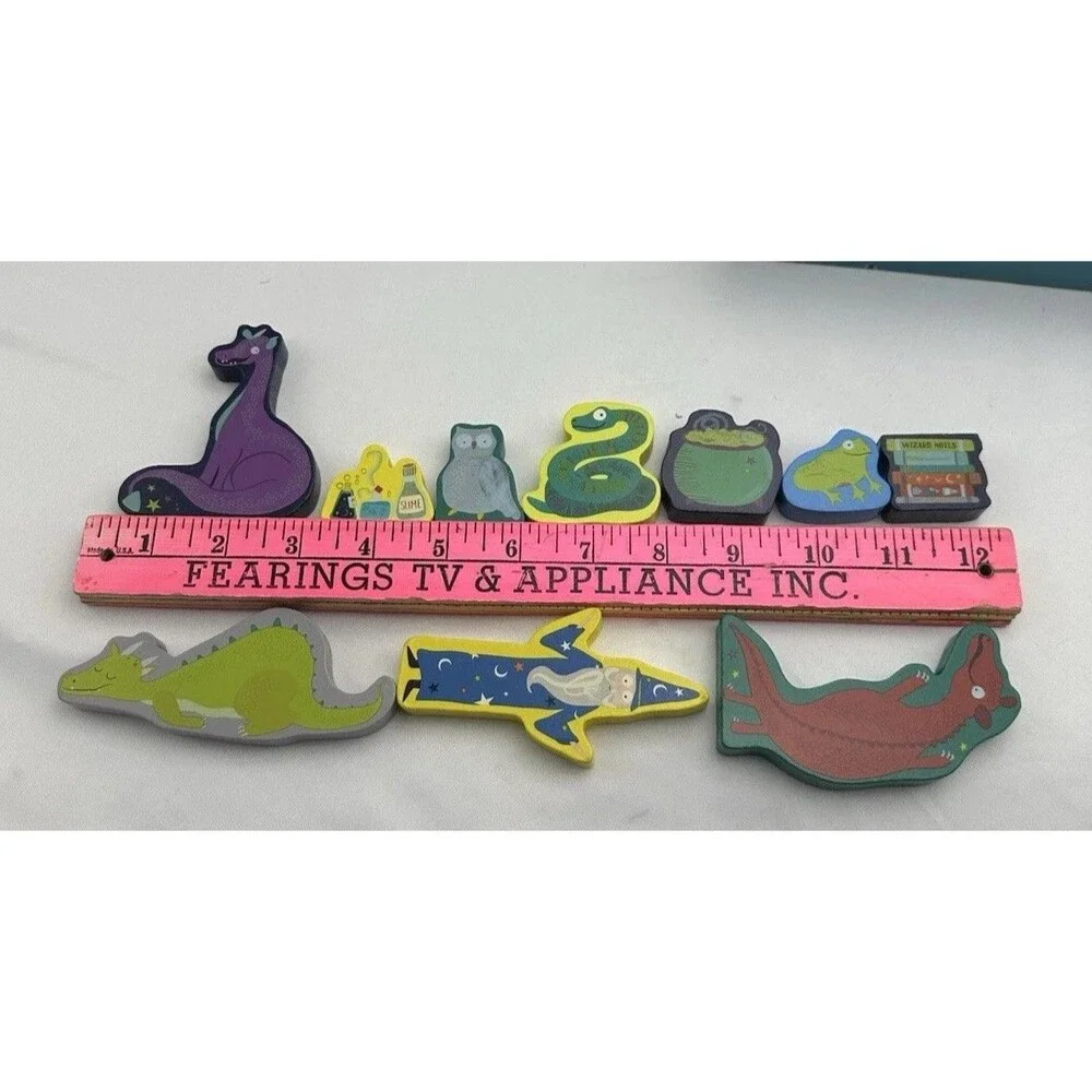 Floss & Rock 41P3660 Spellbound Playbox Used Flaws Travel Play Set Wizard Magic